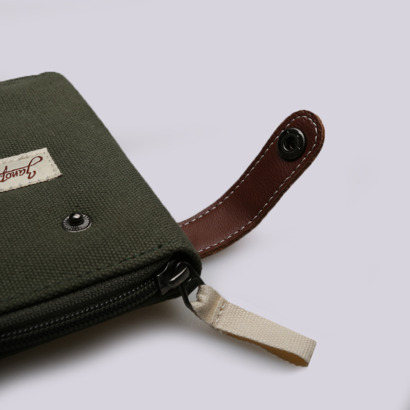  зеленый кошелёк Запорожец heritage Zip Wallet Zip Wallet-grn/brwn - цена, описание, фото 2